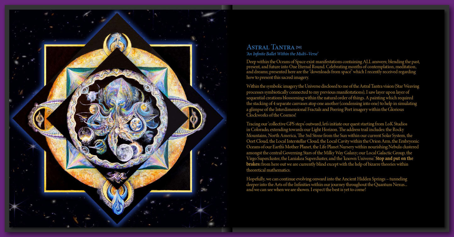 ‘Manifestation Envisioned – The Art of Kirk Bradley’ Hardcover Gallery Book